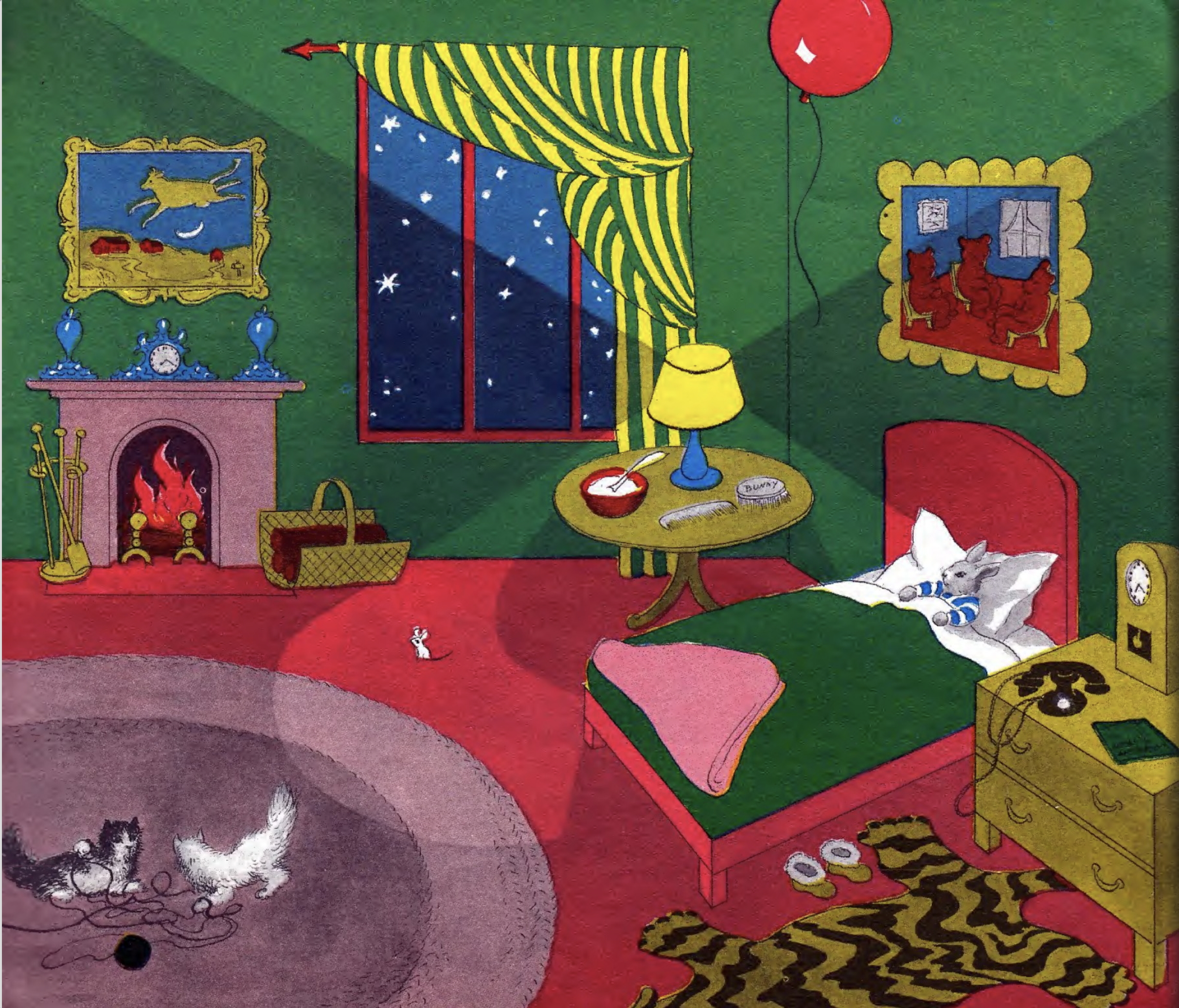 Rear cover of Goodnight Moon